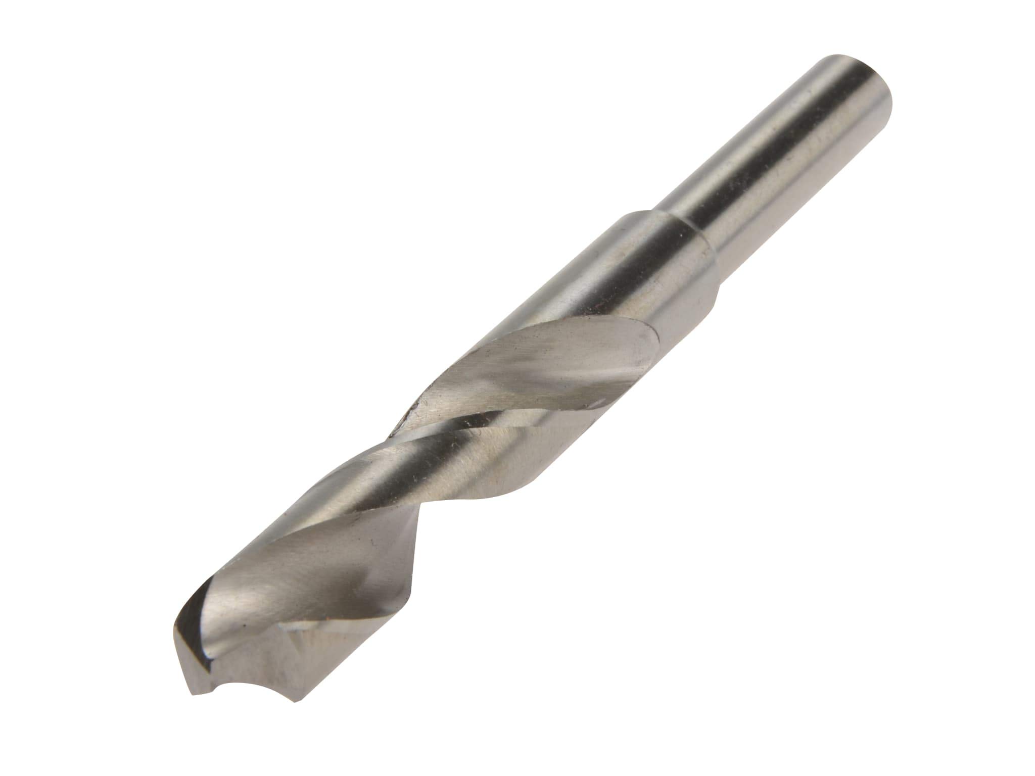 Faithfull FAIBD16PRO Blacksmiths Professional Reduced Shank HSS Drill Bit 16mm For: Hardened Alloy, Alloy, Carbon, and Stainless Steel, Cast Iron, Wood & Plastics