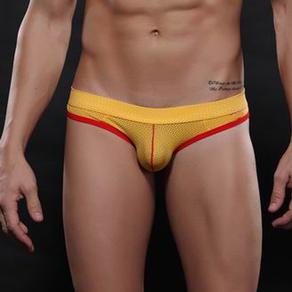 Black Nitro Mesh Men's Sport String, X-Large, Purple