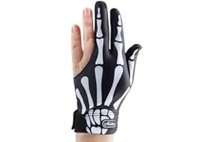 litianslbg Billiards Glove 3 Finger Pool Glove for Billiard Shooters Pool Snooker Cue Sport for Men & Women, Left Hand