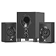 OROW Bluetooth Computer Speakers,PC Speaker with Subwoofer,Front Knob 18W Wireless PC Speakers,Support AUX&Bluetooth Play,Great for Party/Game/TV (S213)