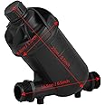 ciciglow Screen Irrigation Filter, 120 Mesh 130 Micron Level Disc Filter Garden Irrigation with Hose Threads for Garden Lawn Watering