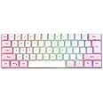 Gaming Keyboard Wired Mechanical 60 Percent Keyboards Portable Light Up Keyboard for Computer Laptop Desk Gaming Accessories Cool Stuff Gifts for Teenage Boys Men Women