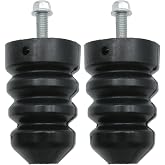 Zreneyfex 1 Pair Rear Bump Stops, Rear Leaf Spring Bumpers Replacement for Ford Series F250 2005-2016, F350 2005-2019, Replacement for Ford Excursion 2000-2005
