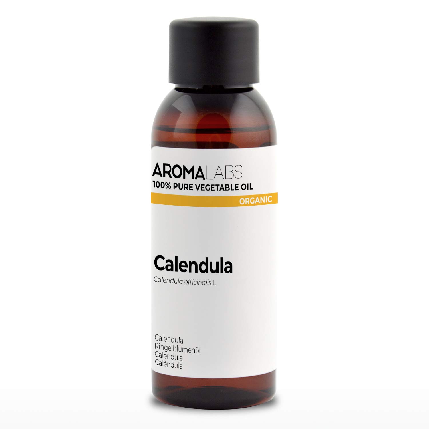 ORGANIC - CALENDULA Infused Oil - 50mL - 100% Pure, Natural And Cosmos Certified - AROMA LABS (French Brand)