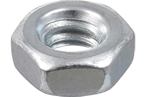 Hillman 140021 Hex Machine Screw Nut,10-24,100-Pack, zinc