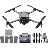 DJI Mini 5 Pro + Fly More Combo with DJI RC 2, Drone with Camera, 1" CMOS, 4K Drone for Beginners, Obstacle Sensing, ActiveTr