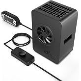 Chitu Systems 3D Printer Mini Heater-Resin &amp; FDM 3D Printer Chamber Heater | Easy Installation, High-Performance Fan, Overheat Protection, Compatible with Bambu Lab P1P/P1S/X1,Snapmaker U1