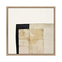 SIGNWIN Framed Canvas Wall Art Colorful Texture Canvas Prints Home Artwork Decoration for Living Room,Bedroom - 16x16 inches