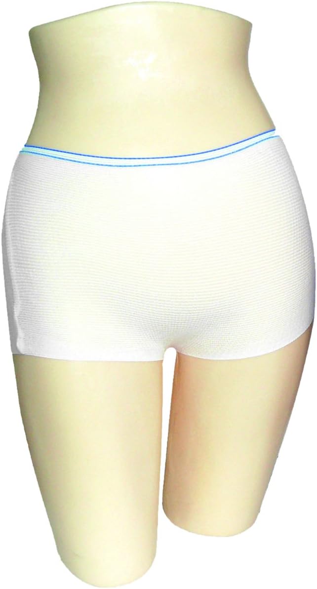 Comfort! 1K50LG Latex-Free Nylon Disposable Stretch Mesh Brief, Large, White (Pack of 1000)
