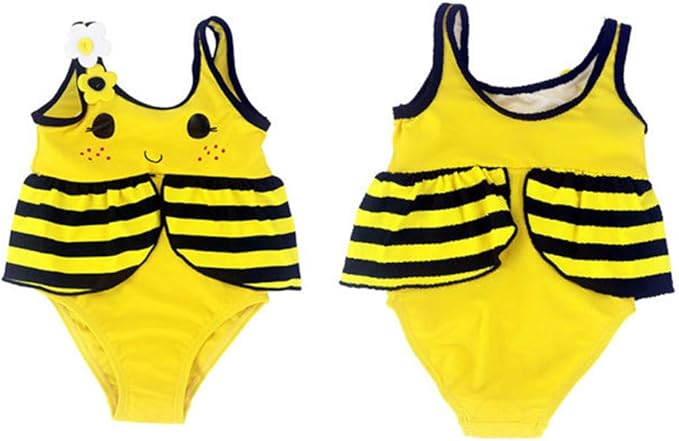 Klyj Maillot De Bain Unisexe Pour Bebe Et Enfant Avec Motif Abeille Jaune Et Noir Protection Solaire Upf 50 Jaune 24 3 Mois 6 Mois Amazon Fr Vetements Et Accessoires