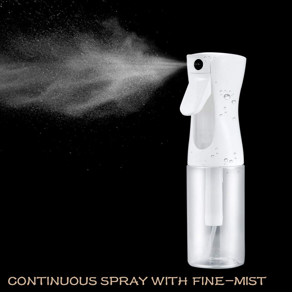Empty Spray Bottle -5.4oz/160ml Hair Spray Bottle Mist Sprayer Fine Mist Spray Bottle Mist Spray Bottle Continuous Spray Bottle for Hair Styling, Plants, Cleaning