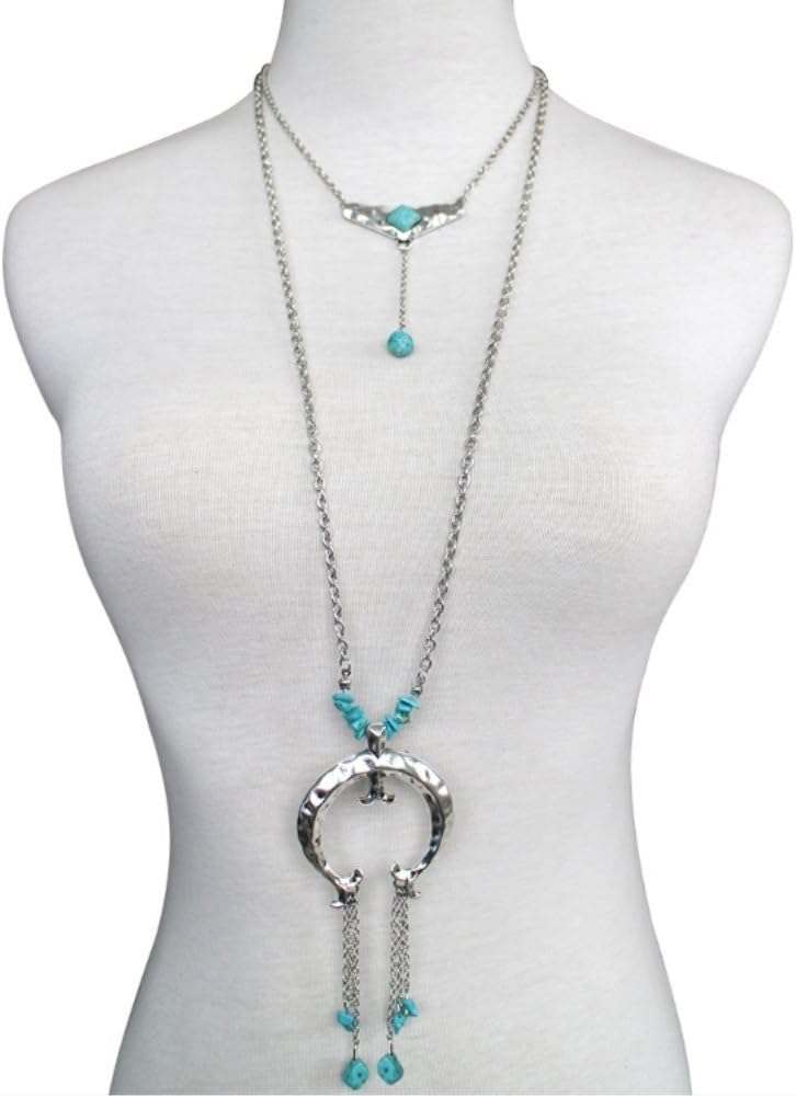 NL1200060 Fashionable Alloy Folk-Custom Geometric Plating Women's Necklace