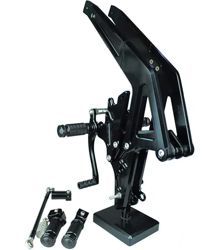 Amazon.com: FXCNC CNC ER6N ER6F Billet Motorcycle Rearsets Foot