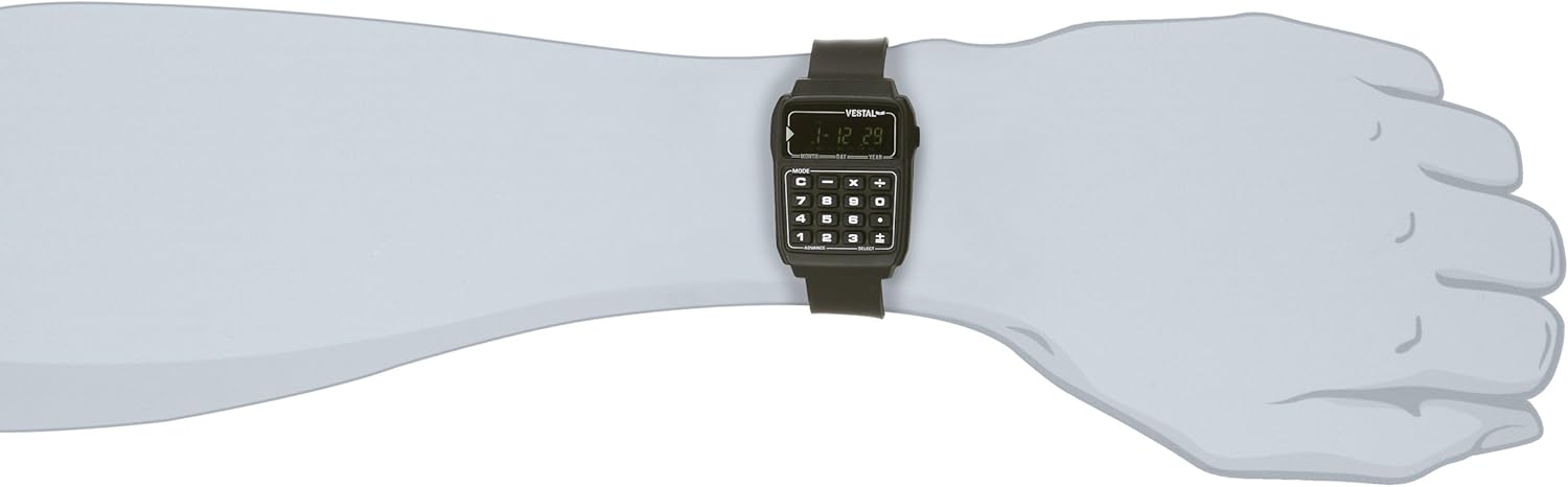 vestal calculator watch