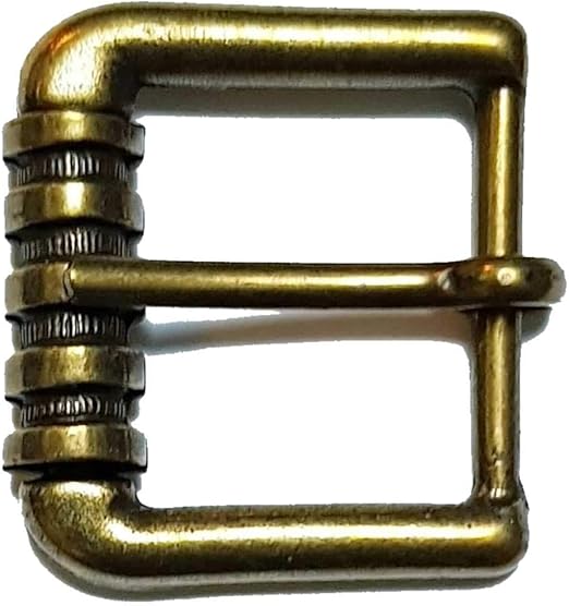 40mm 'Old Brass' Roller Belt Buckle Amazon.co.uk Clothing