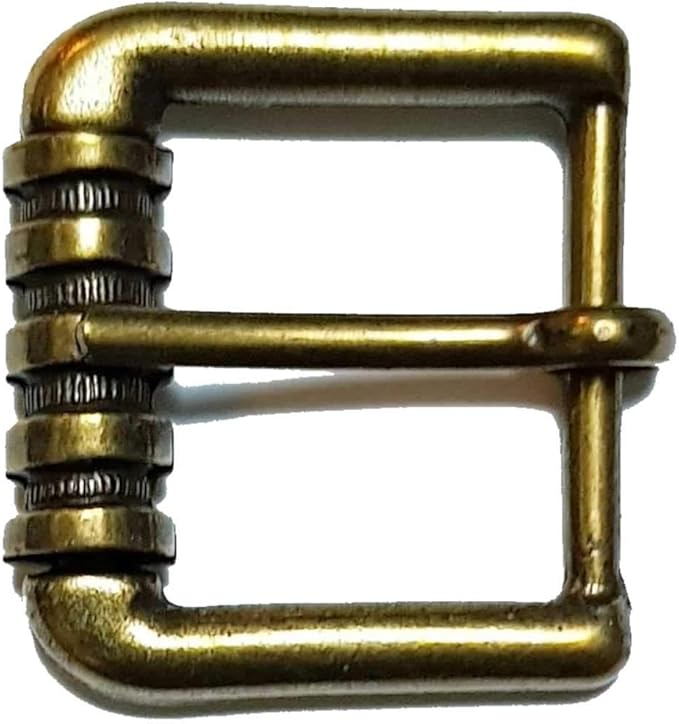 40mm 'Old Brass' Roller Belt Buckle Amazon.co.uk Clothing