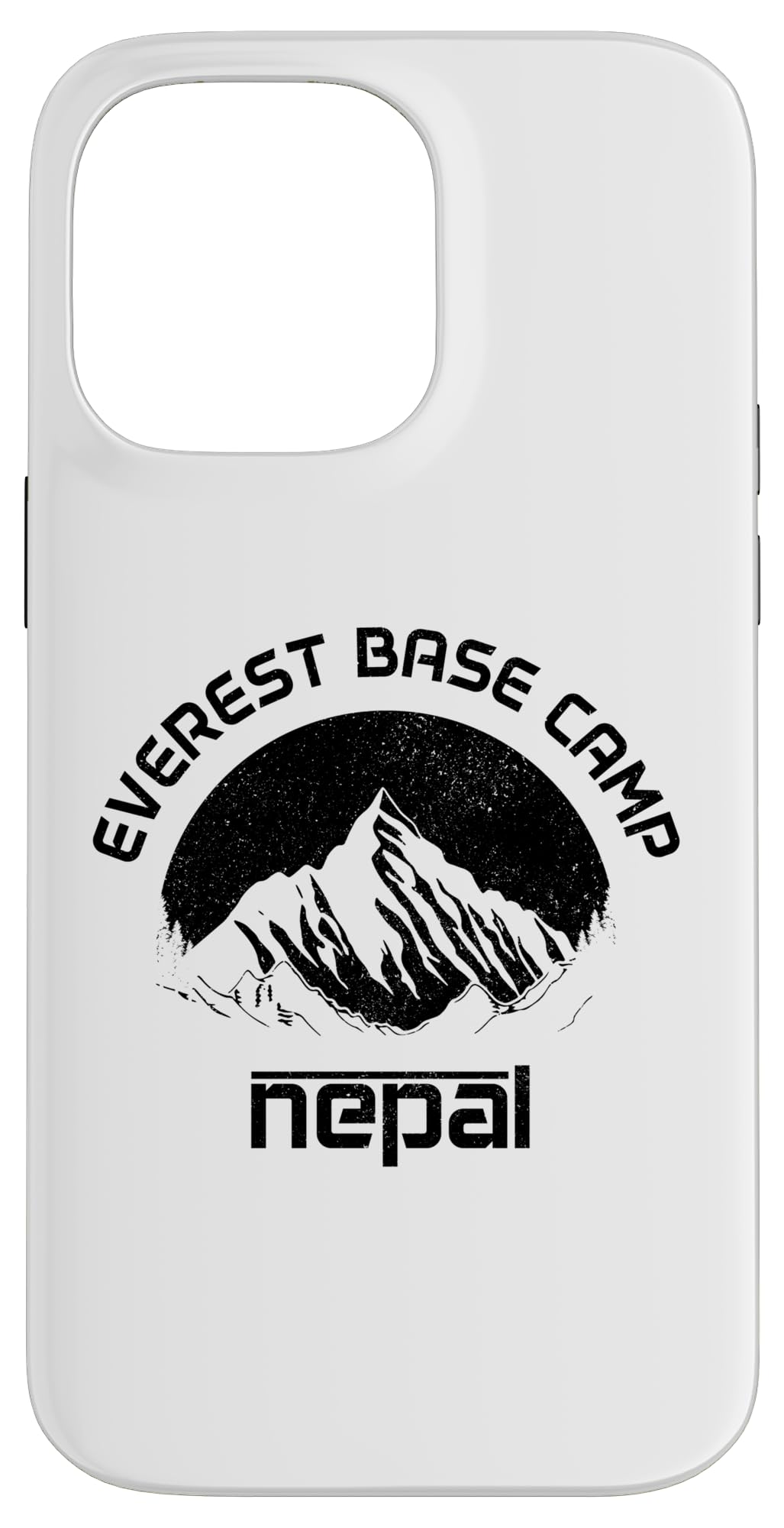 Mount Everest Nepal Himalaya Mountaineer Mountain Souvenir Case for iPhone 14 Pro Max