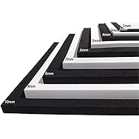 Sixam EVA Foam Sheets for Kids Craft Cosplay Model 13.7x39 Thickness 3mm (High Density 79 kg/cubic meter)
