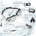Swim Goggles - Unisex No Leaking Swim Glasses for Adult Men Women Youth Kids Child with Free Protection Case,Swimming Goggles with 100% UV Protection,Anti Fog Technology,Electroplating (Black)