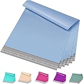 Metronic Poly Mailers 12x15.5 100 Pack, Medium Size Shipping Bags for Clothing, Strong Self-Seal Mailers Poly Bags Shipping Envelopes, Thick Mailing Bags Package Bags for Small Business, Blue
