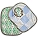 Baby Boys Waterproof Baby Bibs! Pullover Bibs - Triple Layered Absorption! Reversible 2-Pack for Boys - Fits Toddlers and Children - No More Feeding and Pulling Off!