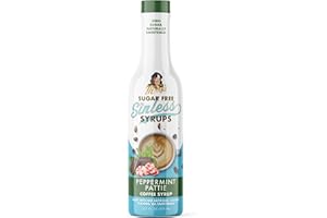 MISS MARY'S MORNING ELIXIR PREMIUM BLOODY MARY MIXXX Sugar Free Peppermint Pattie Syrup - Stevia-Based, No Artificial Sweeteners, Keto-Friendly for Coffee, Tea, Cocoa