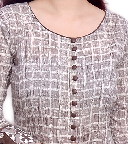 yash gallery women's cotton anarkali kurta