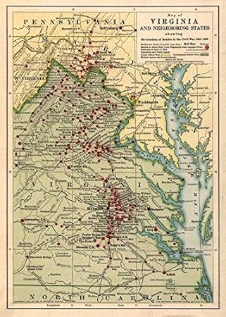 Wall Art Print Entitled Vintage Virginia Civil War Battlefield Map 1912 By Alleycatshirts At Zazzle 16 X 22 Wall Art Print Entitled Vintage Virginia Civil War Battlefield Map 1912 By Alleycatshirts At Zazzle 16 X 22