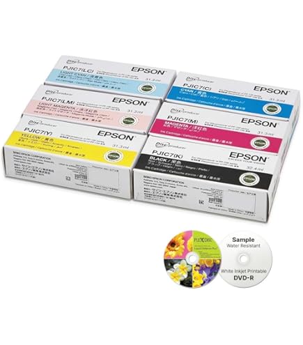 Amazon.com: Epson Ink Cartridge Set for Discproducer PP-50