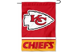 WINCRAFT Kansas City Chiefs Double Sided Garden Flag