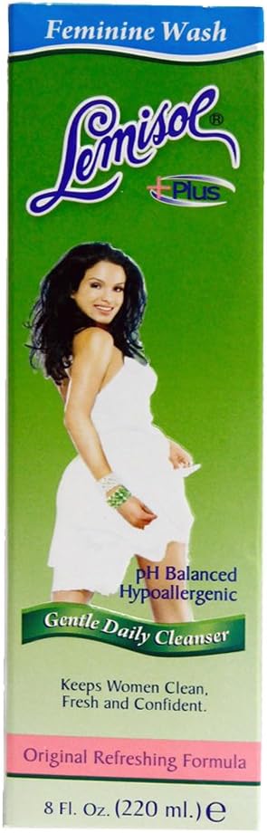 Lemisol Plus, Gentle Daily Feminine Cleanser, Original Refreshing Formula - 8 Oz (Pack of 3): Health & Personal Care