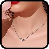 Jugielu Boho Dolphin Pendant Necklace Cz Dolphin Necklace Silver Dolphin Choker Necklace Dolphin Fish Necklace Dolphin Ocean Sea Life Necklace Jewelry for Women