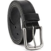 YOORAN Full Grain Leather Belt Men 1.5" Casual Work Jeans Golf Gift Box Handmade
