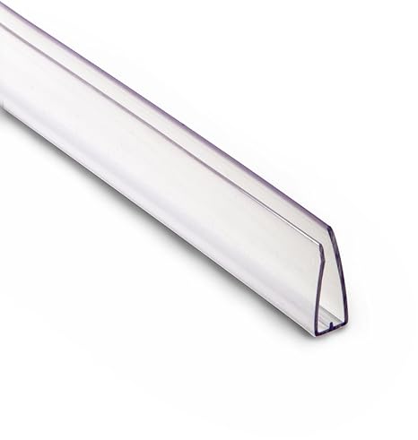 MacGreen® U-Abschlussprofil 6 mm breit/61,0 cm lang zum Abschluss von Stegplatten mit Tropfkante (15 Stück)