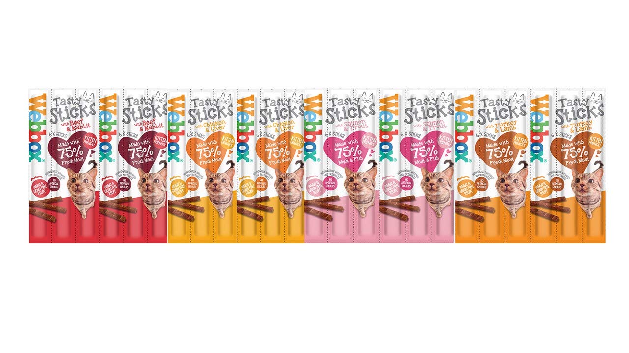 Webbox Cats Delight Variety 24 x 6 (144 Sticks)