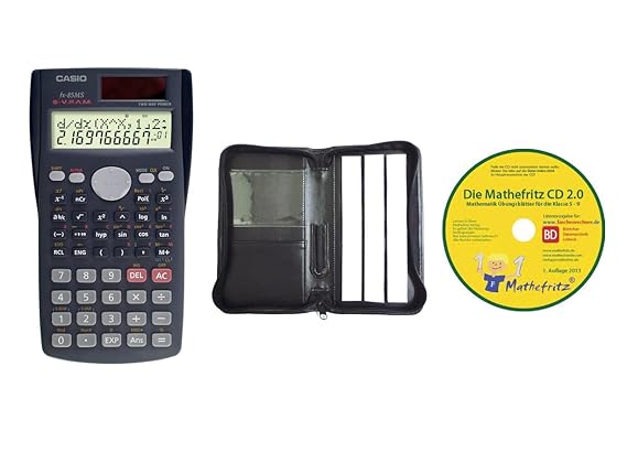 Casio FX 85 MS Paket 3(+Tasche+CD)