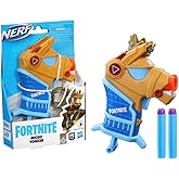 Hasbro Nerf Fortnite Micro Y0nd3r Mini Dart-Firing Blaster - Fortnite Y0nd3r Outfit Design - Includes 2 Nerf Elite Darts and