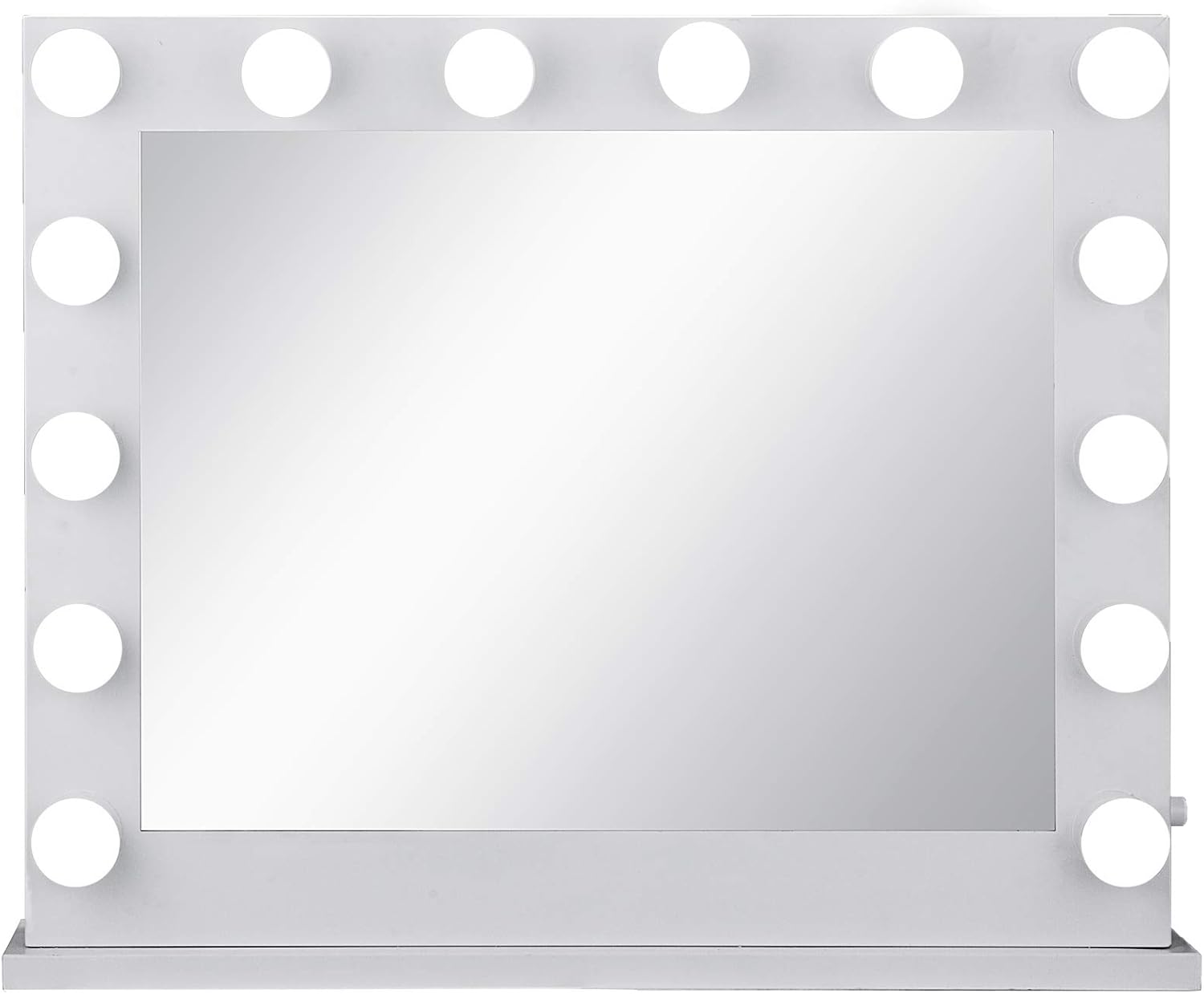 Bisujerro Espejo De Maquillaje Con Luz 40x30cm Espejo De Maquillaje Con 14 Luces Led Espejo Para Maquillaje Con Estilo De Hollywood Led Vanity Makeup Mirror 40x30cm 14 Luces Blanco The95news Com