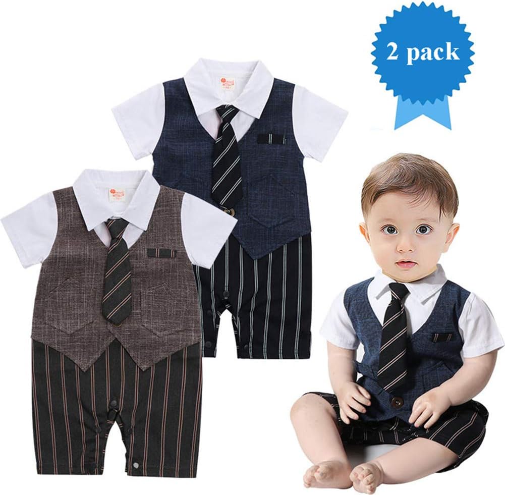 baby boy dressy romper