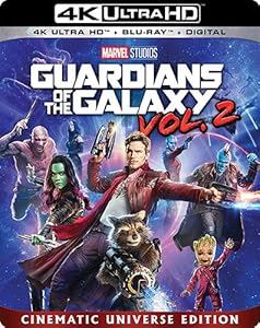 Cover Image for 'Guardians of the Galaxy Vol. 2 [4K Ultra HD + Blu-ray + Digital]'