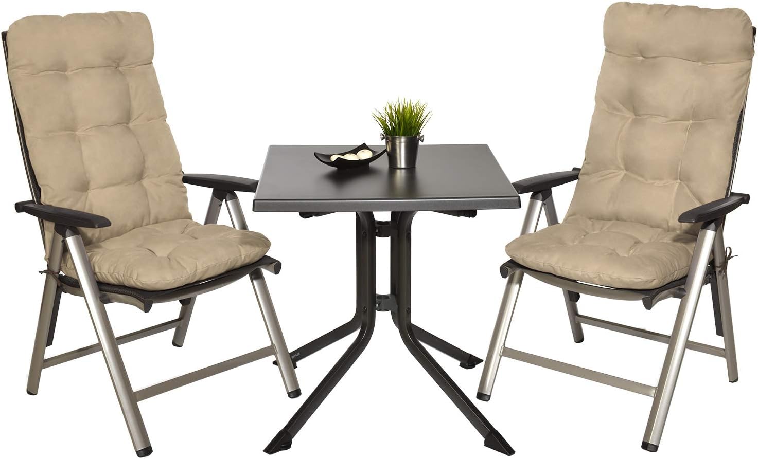 Muebles y accesorios de jardín Beautissu Flair HL Cojín para sillas de