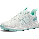 K-Swiss Women's Ultrashot Light Pickleball Tennis Shoe - Lightweight Court Shoes Lateral Movement Stable Support