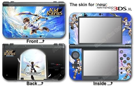 Amazon Com Kid Icarus Uprising Amazing Art Skin Vinyl Sticker Cover For New Nintendo 3ds Xl Video Games