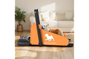 MOVECOM Dog Running Machine,Treadmill for Dogs Small Medium Dogs,Exercise Equipment for Dogs Indoors,Pet Doggie Treadmill,Up to 220lbs, Low Noise
