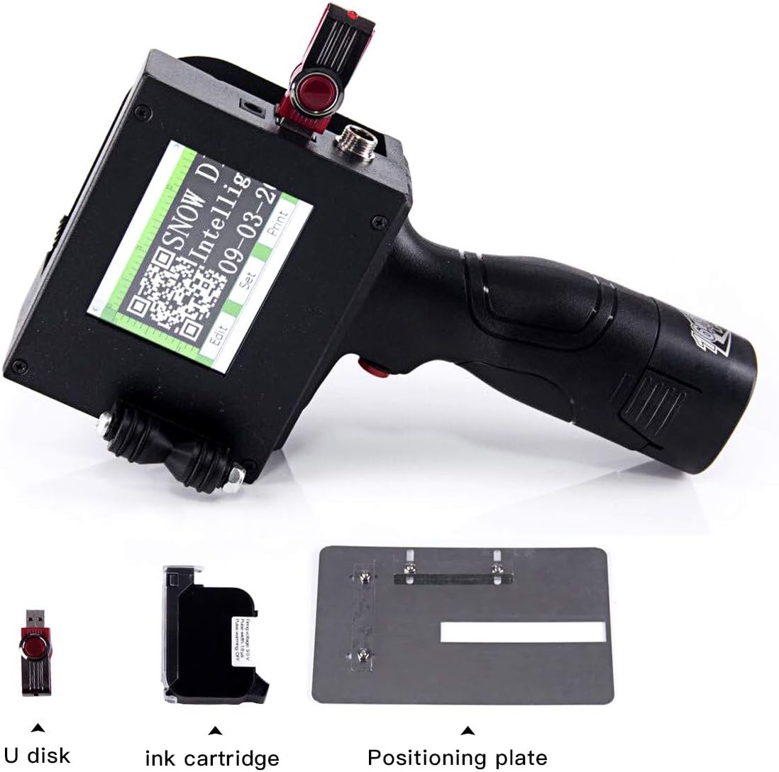 Smart Date Printer, Custom SelfInking Date Stamp, Handheld