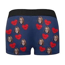 Custom Underwear, Personalized Funny Face Novelty