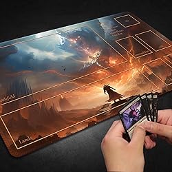 Premium Stitched MTG Playmat with Zones and