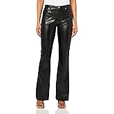 HUGO Women's Faux Leather Flared Pants