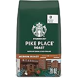 Starbucks Medium Roast Whole Bean Coffee — Pike Place — 100% Arabica — 1 bag (28 oz)