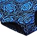 HOZIY Black Gymnastics Bodysuit for Girls Size 7-8 7/8 Years Old Blue Roses Biketard